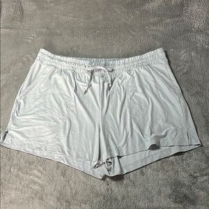 Women's Light Gray workout Shorts